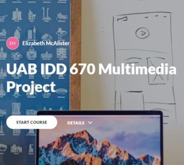 Link to course compilation of Multimedia Design assignments